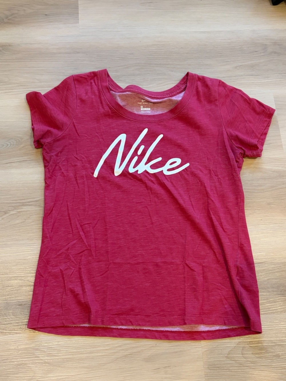 Nike - Women’s Rose Short Sleeve Logo Tee - M